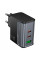 СЗУ 110-240V HOCO CS75A 2USB-C+1xUSB, PD70W+QC 3.0, Black, Blister