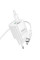 Набір СЗУ HOCO C149A СЗУ+ кабель Type-C/Type-C, 1xUSB-C+1xUSB, PD30W+QC3.0, кабель 1м, White, Box