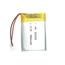Літій-полімерний акумулятор 5*24*38mm (Li-ion 3.7В 480мА·ч)