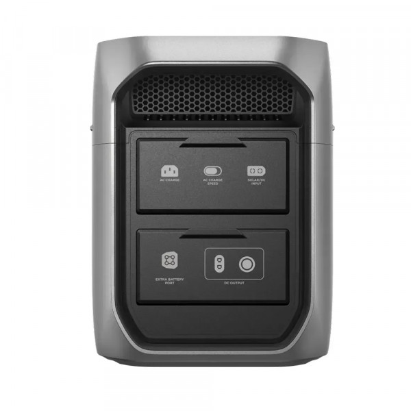 Портативная зарядная станция EcoFlow DELTA 3 Max Plus (LiFePO4 2048 Вт·ч), 4000 циклов, мощность 3000 Вт (пиковая 6000 Вт), MPPT 500W, Wi-Fi, Bluetooth, USB Type-C 1*140W 2*45W, USB Type A 18W, XT60, Розетка 230V*4, Anderson port, XT150, IP20, 494*305*242