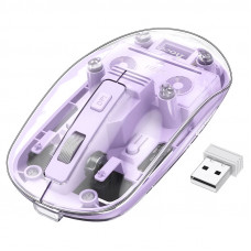 Миша бездротова HOCO GM29, 1600DPI, 2.4GHZ, Purple, Blister