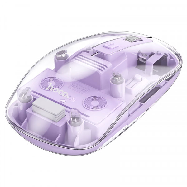 Миша бездротова HOCO GM29, 1600DPI, 2.4GHZ, Purple, Blister