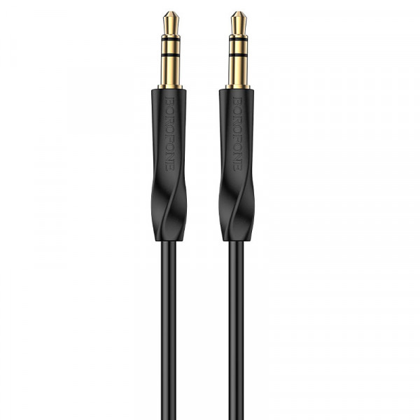 Кабель Borofone BL16 DC3.5 тато-тато 1.0м, круглий, Black, Box