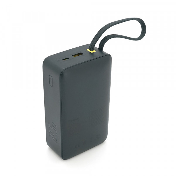 PowerBank Baseus EnerFill FС51 Bipow 2 Pro Digital Display Fast Charge 30000mAh 22.5W, 2*USB+Type-C, PD3.0, QC3.0, Black, Q20