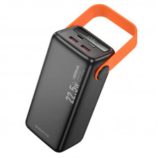 Power bank Borofone BJ66 40000mAh, 22.5W+PD20W, 2*USB+Type-C, Black, 860g, Box