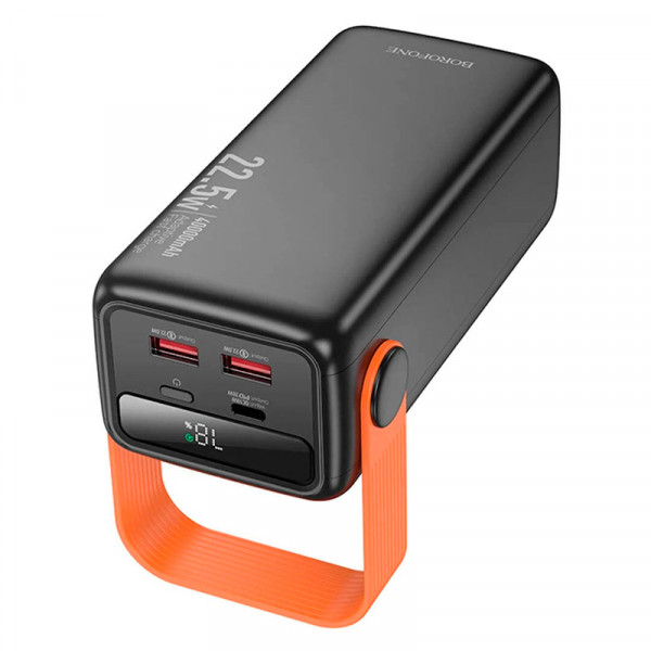 Power bank Borofone BJ66 40000mAh, 22.5W+PD20W, 2*USB+Type-C, Black, 860g, Box