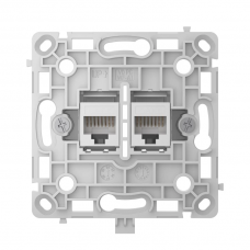 Механізм для розетки Ajax OutletCore (LAN) White