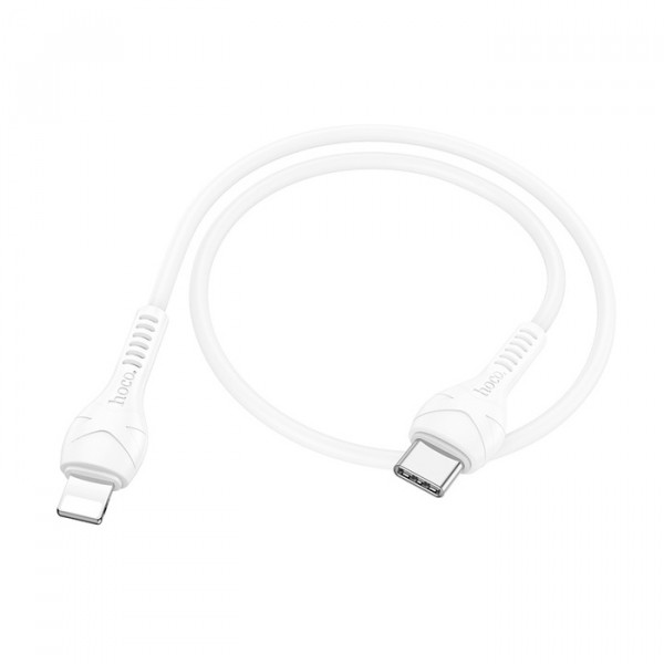 Кабель Hoco X37, Type-C-Lighting, 27W, White, довжина 0.5м, BOX