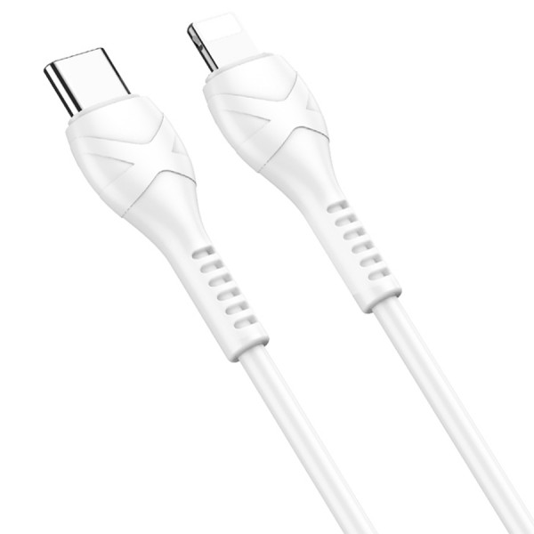 Кабель Hoco X37, Type-C-Lighting, 27W, White, довжина 0.5м, BOX