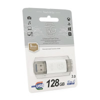 Флеш-накопичувач T&G 009 Star S, USB 3.0+Type-C, 128GB, Metal, Blister
