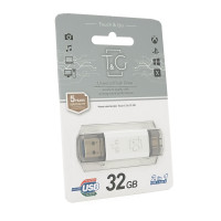 Флеш-накопичувач T&G 009 Star S, USB 3.0+Type-C, 32GB, Metal, Blister