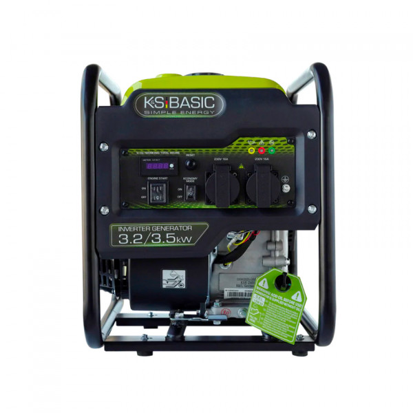 Генератор інверторний БЕНЗИНОВИЙ Konner&Sohnen KSB 35i, 3.2kW (3.5kW), однофазний, 220V, 50Hz, об'єм 7.5л