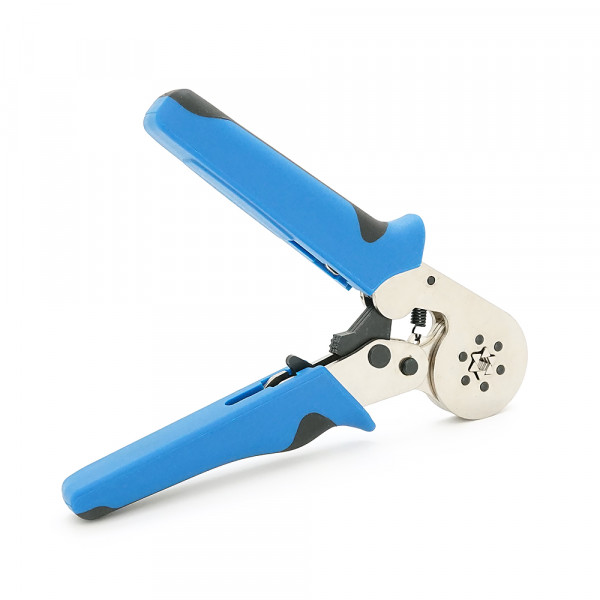Крімпер CINLINELE HCS8 6-6 для обтиску кабельного накінечника, 0.25-6mm2, Blue