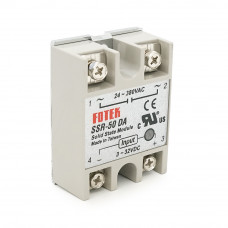 Твердотільні реле Fotek SSR-50DA 50А 24-380VAC