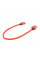 Кабель USB для Type-C (male to male), QC3.0, PD, довжина 0.25м, обплетення, Red