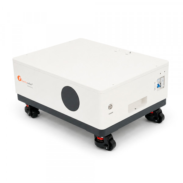 Блок управління з вбудованим акумулятором FelicityESS LiFePO4 FLS48100SCG2 51,2 В 100 А·год, BMS50-400A@16S, 5,12 кВт·год, до 8 паралельних, CAN&RS485, IP21, 6000 циклів, IP20, 600x450x180 мм, 46 кг