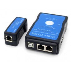 Кабельний тестер Merlion M726ATUSB, RJ-45 + USB, батарейки в комплекті немає