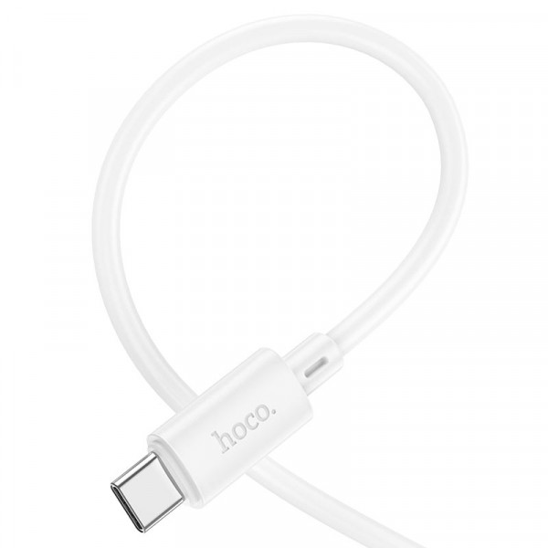 Кабель Hoco X88, Type-C-Type C, 60W, White, довжина 1м, BOX
