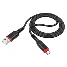 Кабель Hoco X59, Micro-USB, 2.4A, Black, довжина 2м, BOX