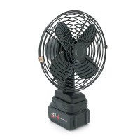 Вентилятор 6" YT46888, з Li-Ion акумулятором 48V, Black, Box 185х185 мм, 1,0 кг
