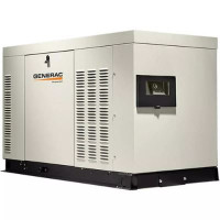 Газовий генератор RG02724RNAX, однофазний, 220/380В, 50Hz, 21.6кВт, електростартер, водяне охолодження (1580х776х981), 426кг