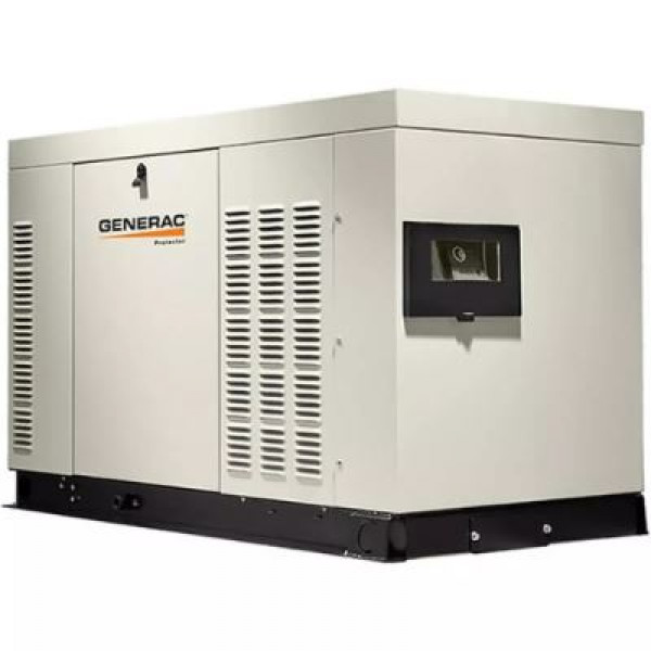 Газовий генератор RG02724RNAX, однофазний, 220/380В, 50Hz, 21.6кВт, електростартер, водяне охолодження (1580х776х981), 426кг