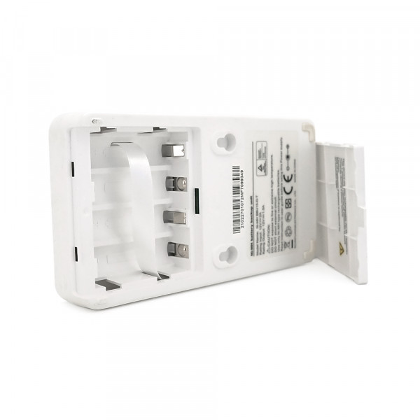 Корпус ДБЖ для роутера, 15W, Output: DC12V/1,5A, під акумулятори 4(АА), White, ОЕМ(Порожній)