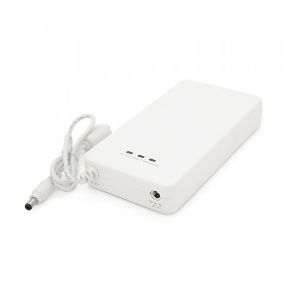 Корпус ДБЖ для роутера, 15W, Output: DC12V/1,5A, під акумулятори 4(АА), White, ОЕМ(Порожній)