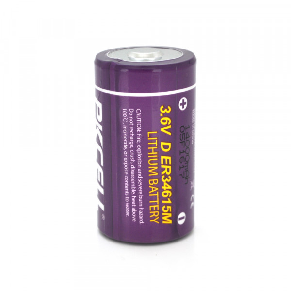 Батарейка літієва PKCELL ER34615M, 3.6V 14000mah, OEM
