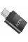 Перехідник HOCO UA17 USB3.0(F) => Type-C(M), Black, Blister