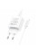 Набір СЗУ 110-240V HOCO C76A Pro+ Lighting кабель, USB-C, PD30W, кабель 1м, White, Box