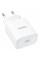 СЗУ 110-240V HOCO C76APro, USB-C, PD30W, PPS, QC3.0, White, Box