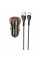 Набір АЗУ 12-24V HOCO Z46 + кабель Type-C, 1xUSB, 18W, кабель 1м, Black, Box