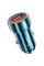 Набір АЗУ 12-24V HOCO Z46 + кабель MicroUSB, 1xUSB, 18W, кабель 1м, Blue, Box