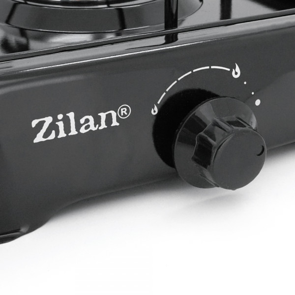 Газова плита Zilan ZLN0018, 1 комфорка, Black