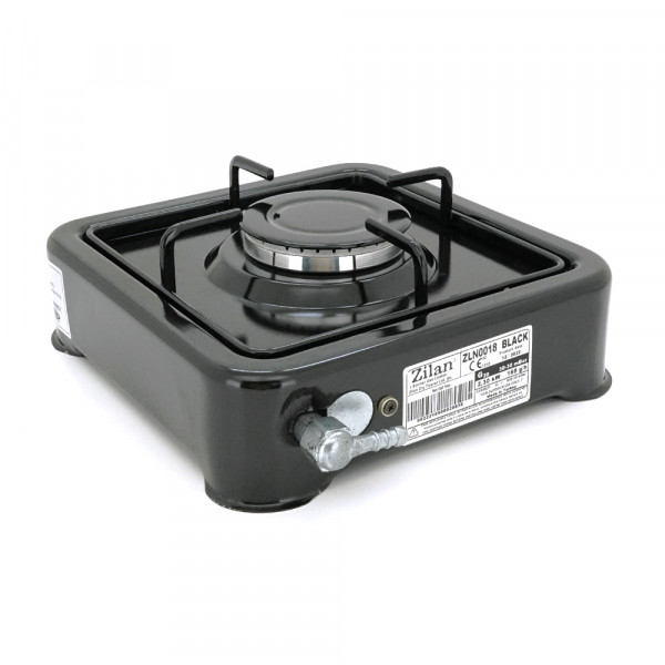 Газова плита Zilan ZLN0018, 1 комфорка, Black