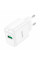 СЗУ 110-240V HOCO C140A 1xUSB, 18W, White, Blister
