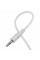 Кабель HOCO UPA27 DC3.5 (тато) => Type-C (тато), круглий в обплетенні, 1.2м, Gray, Box