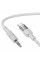 Кабель HOCO UPA27 DC3.5 (тато) => Type-C (тато), круглий в обплетенні, 1.2м, Gray, Box