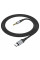Кабель HOCO UPA26 DC3.5 (тато) => Type-C (тато), круглий в обплетенні, 1м, Black, Box