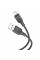 Кабель Hoco X101 Silicone, Type-C-USB, 3А, довжина 1м, Black, BOX
