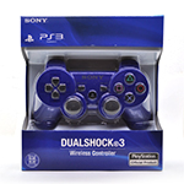 Геймпад бездротової для PS3 SONY Wireless DUALSHOCK 3 (Blue), 3.7V, 500mAh, Blister
