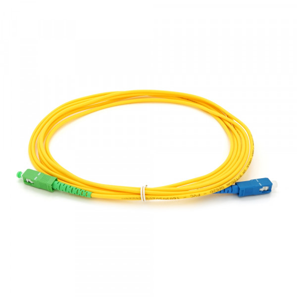 Патчкорд оптичний SC/UPC-SC/АPC 3.0mm 3 м, оболонка LSZH, ціна за 1 шт