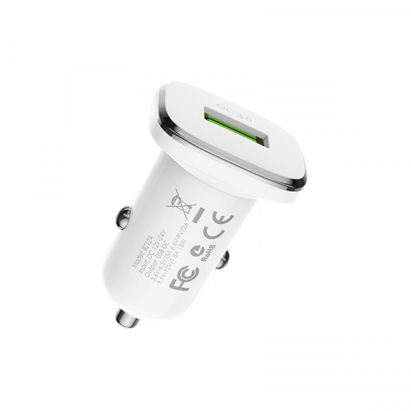 Набір BOROFONE BZ12A АЗУ 1xUSB+ кабель micro, 1м, White, Box