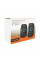 Колонки 2.0 Kisonli L-3030 для ПК та ноутбука, USB + 3.5mm, 2x3W, 20Hz-20KHz, 20X11X13mm, black