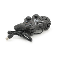 Геймпад для ПК USB-908 USB 2.0 Double Shock (Black), Blister