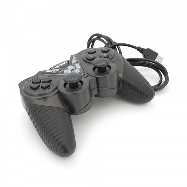 Геймпад для ПК USB-908 USB 2.0 Double Shock (Black), Blister