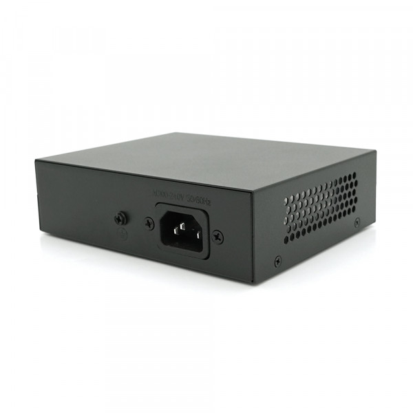 4х портовий PoE комутатор з автоперезапуском ONV-H1064PLD, 4хРоЕ 100Мбіт + 2хUplink 100Мбіт до 250м, IEEE802.3af/at, загальна потужність 65Вт