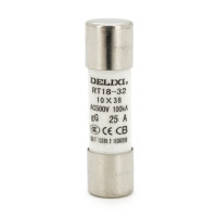 Запобіжник Delixi RT18-32, 25A, змінна напруга, 10штук в упаковці, ціна за штуку