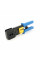 Інструмент HY-376Z з храповиком для обтискача RJ-45 (8P8C) та RJ-12/11 (6P6C),  6P / 8P + обрізка наскрізних конекторів